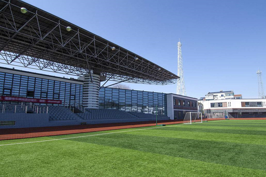 武汉体育场看台网架工程